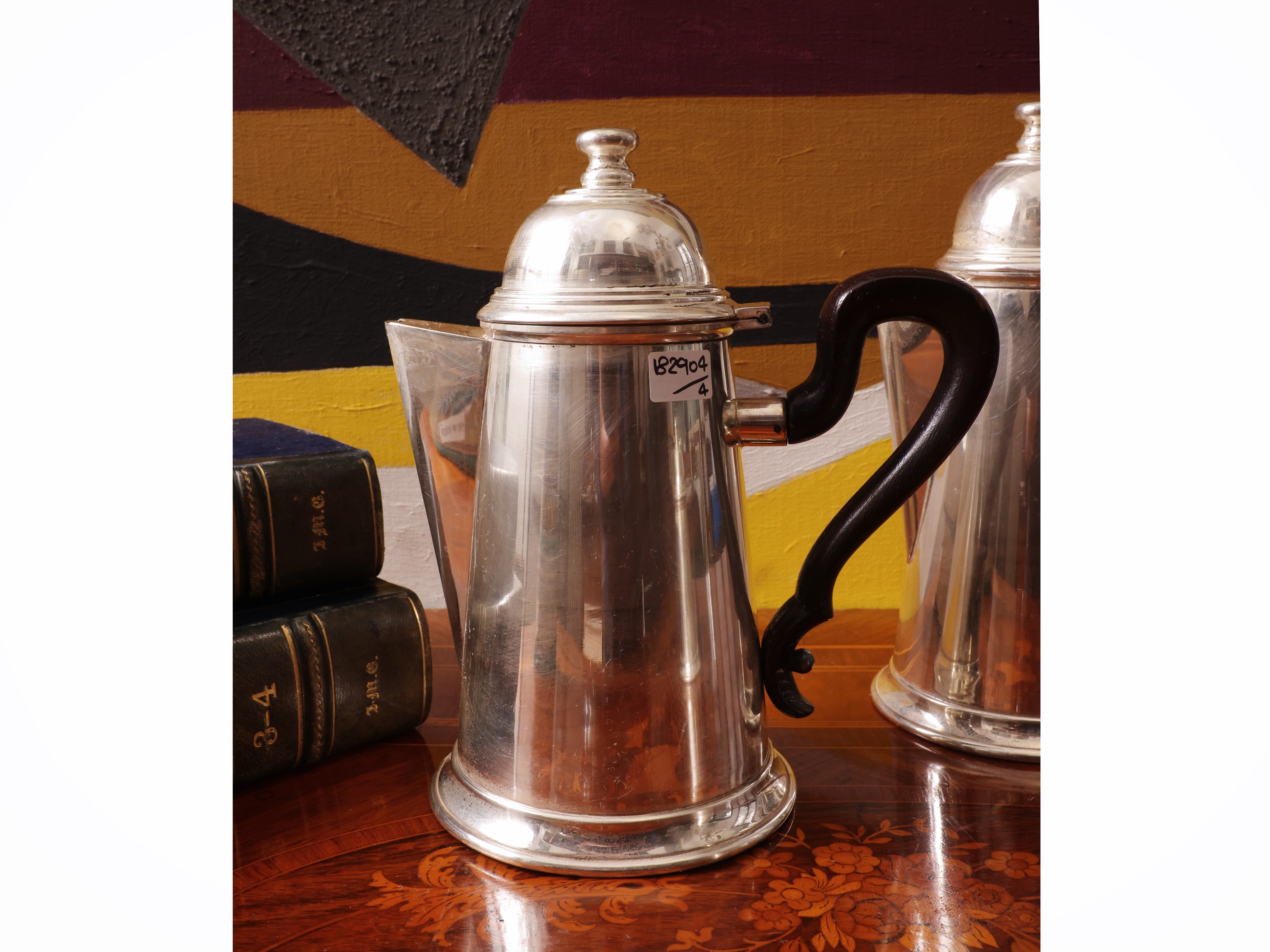 Servizio da tè e caffè in argento