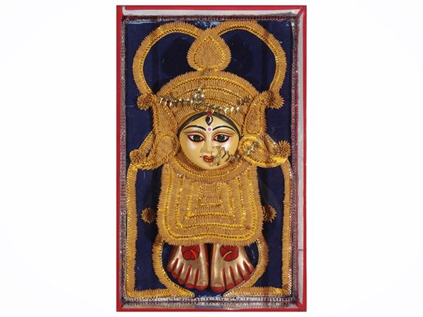 Durga Maa  (India)  - Asta Roberta Balsamo: fantasie d'Oriente.   La collezione di borse gioiello - Maison Bibelot - Casa d'Aste Firenze - Milano