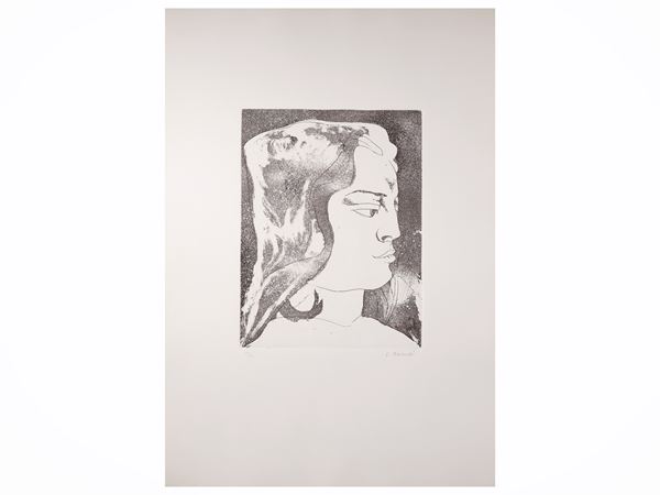 Two engravings: Fernando Farulli and Ugo Attardi