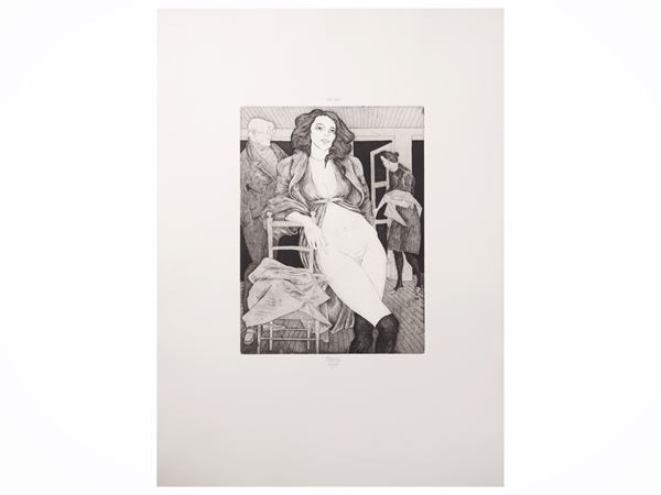 Two engravings: Gabriele Mucchi and Antonio Possenti