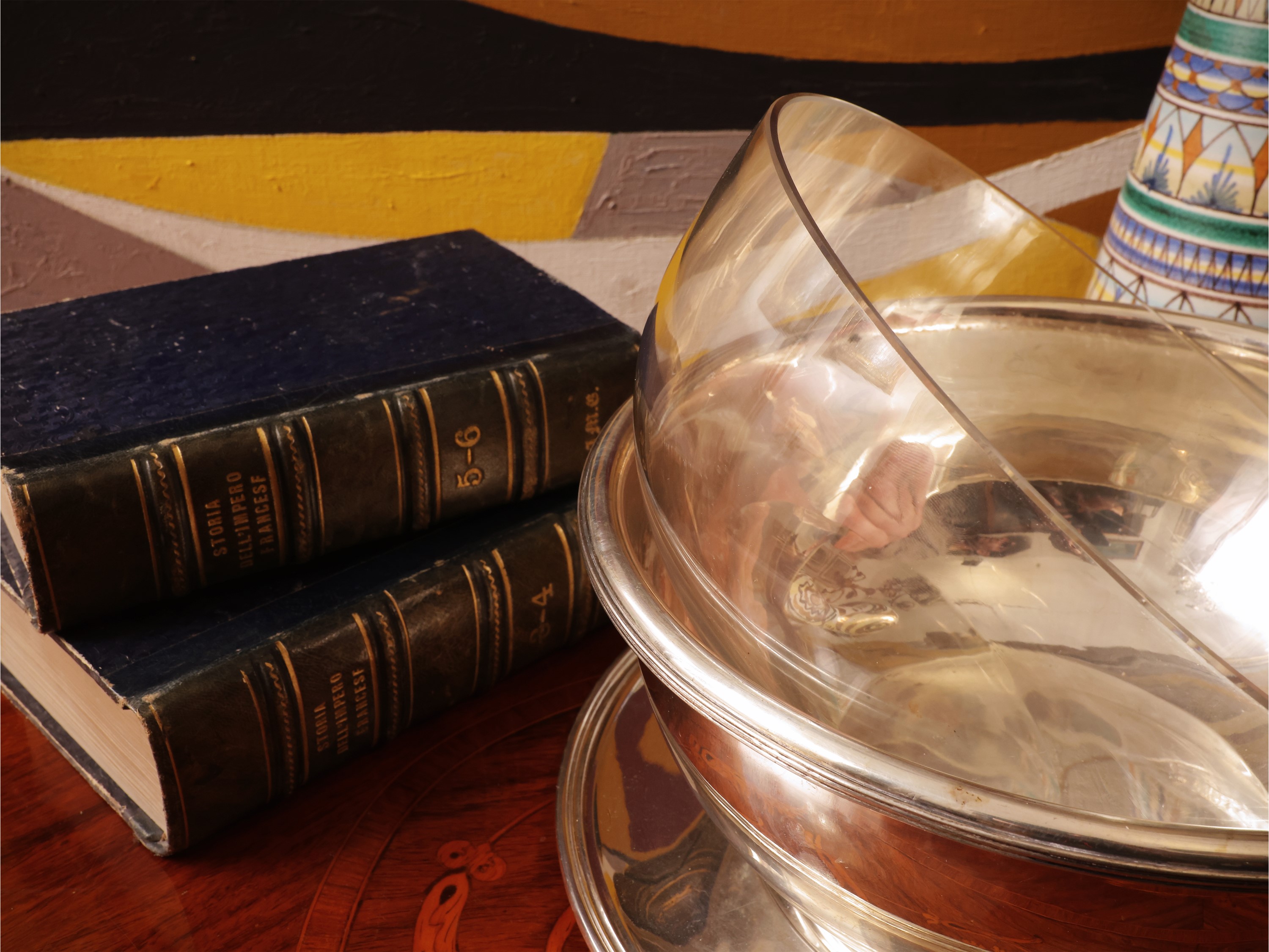 Insalatiera in argento, Serra Roma