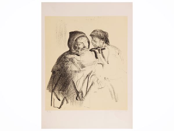 Pietro Annigoni - Messer Nicia and Ligurio