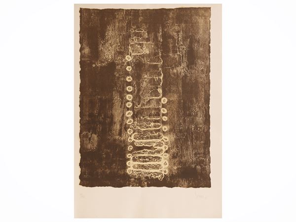 Raymundo Sesma : Senza titolo 1981  (XX/XXI secolo)  - Asta Grafica da collezione - Maison Bibelot - Casa d'Aste Firenze - Milano