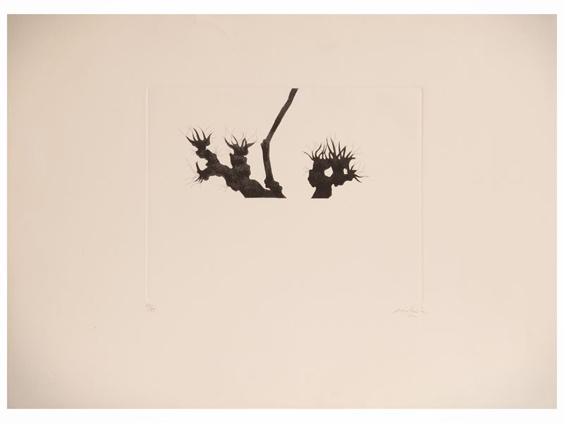 Lotto di grafica: Carlo Mattioli e Giulia Napoleone