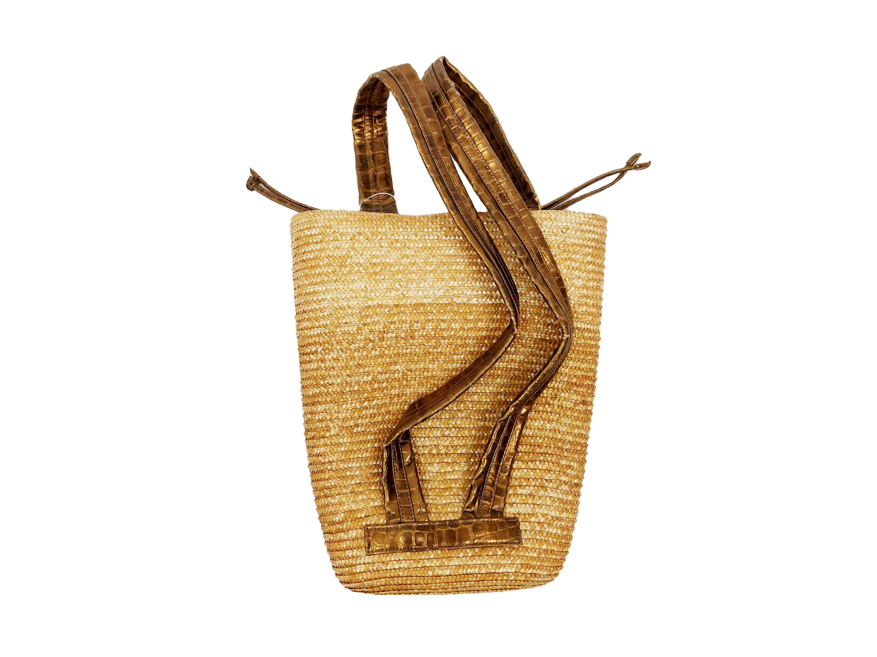 Zaino in paglia naturale