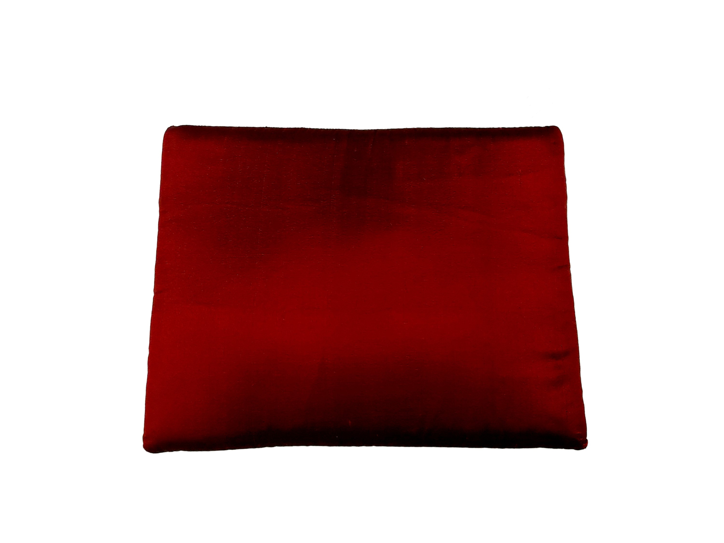Pochette gioiello in shantung bordeaux
