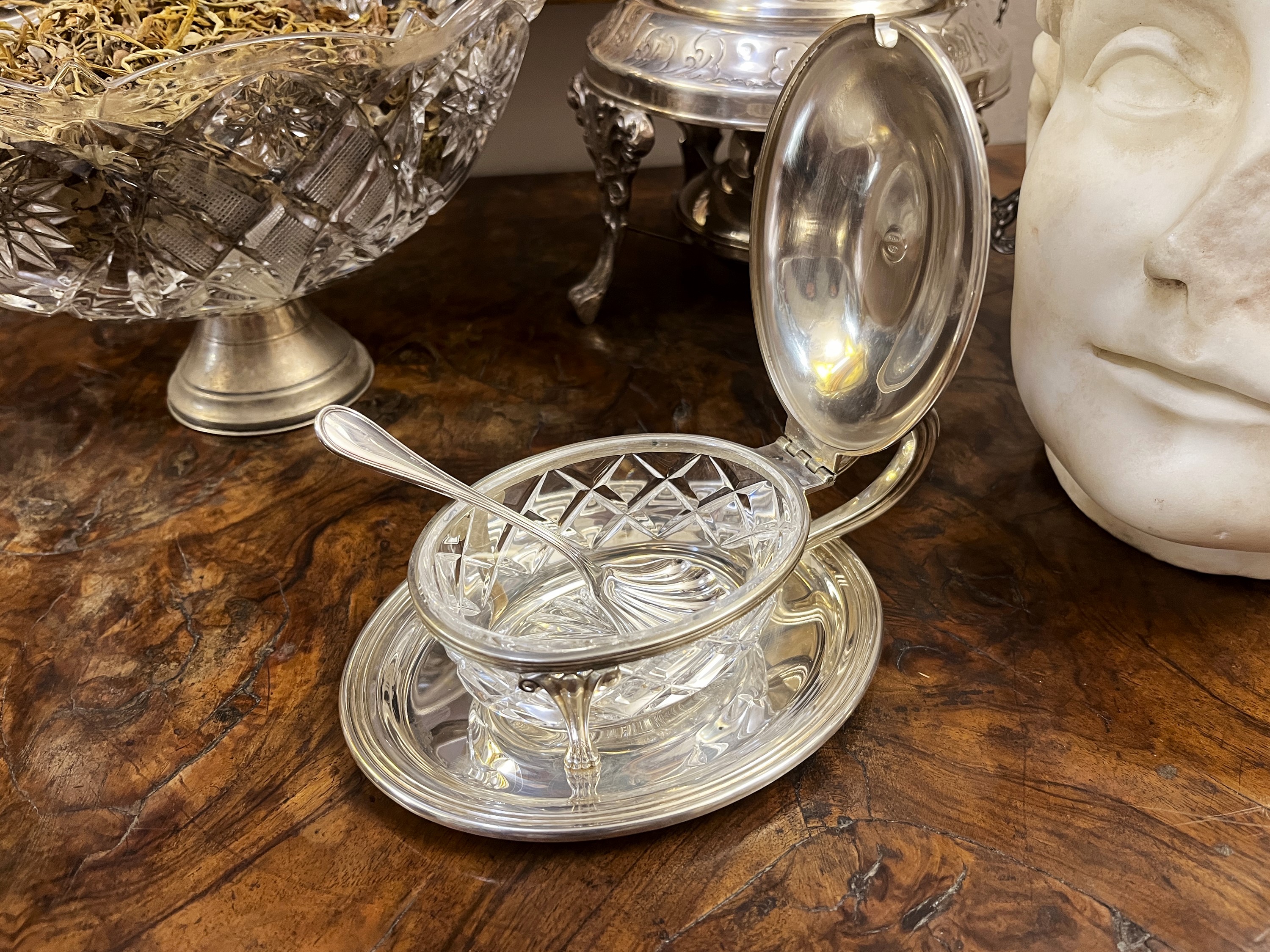 Formaggiera in argento