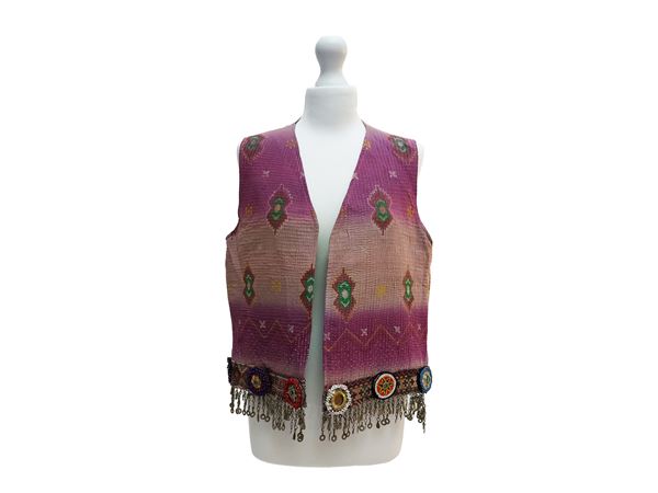 Gilet etnico trapuntato, Roberta Balsamo