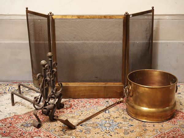 Fireplace set