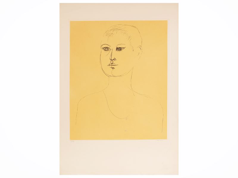 Lotto di grafica: Bruno Cassinari e Wolfgang Schröder