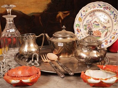 Accessori per la tavola d'epoca, XIX/XX secolo