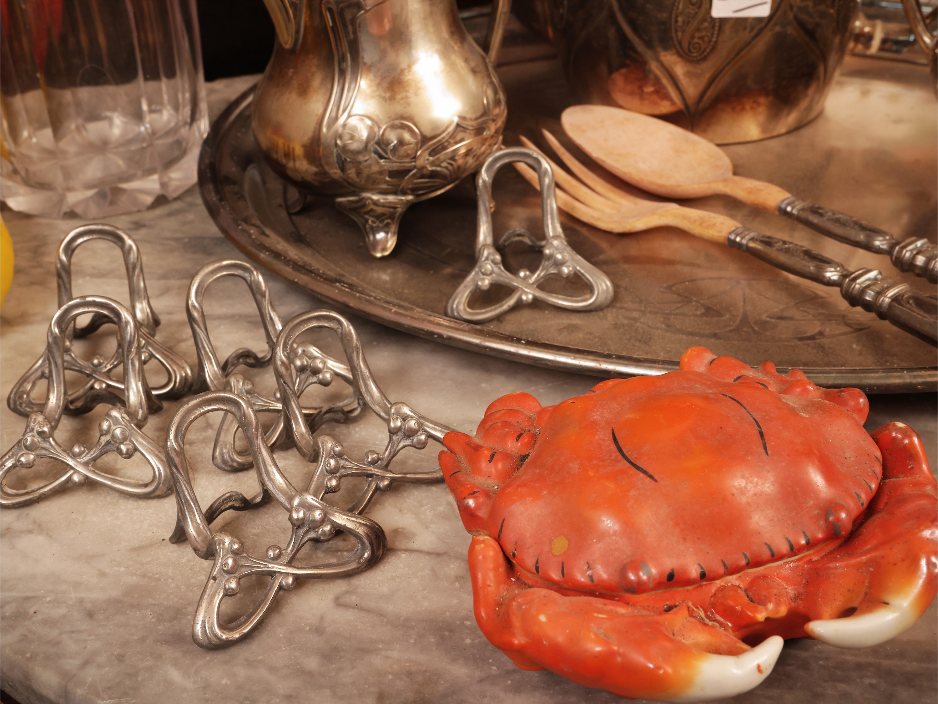 Accessori per la tavola d'epoca, XIX/XX secolo