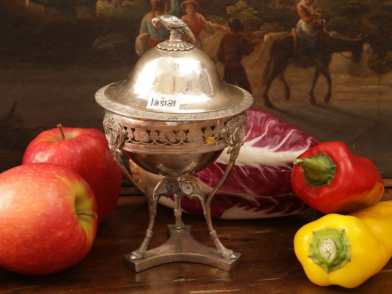 Zuccheriera in argento, Fratelli Giovanni e Alessandro Ghiringhelli (Varese)