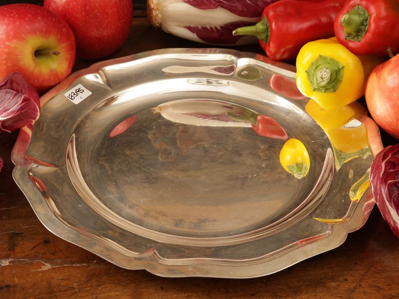 Piatto in argento, Società anonima Fabbrica Italiana Argenterie