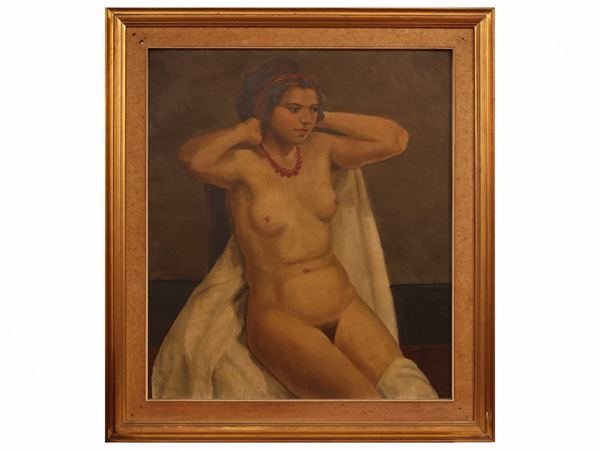 Antonietta Anighetti Caradossi attribuito - Nudo femminile