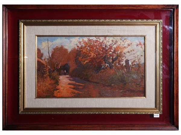Giorgio Luxardo - Albero in autunno 1974