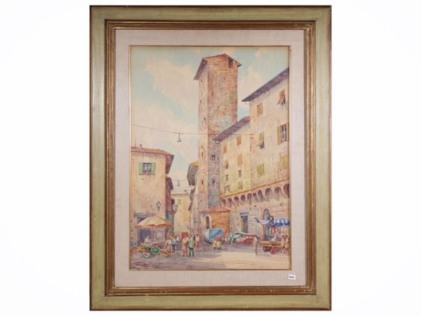 Giovanni Ospitali - Scorcio fiorentino