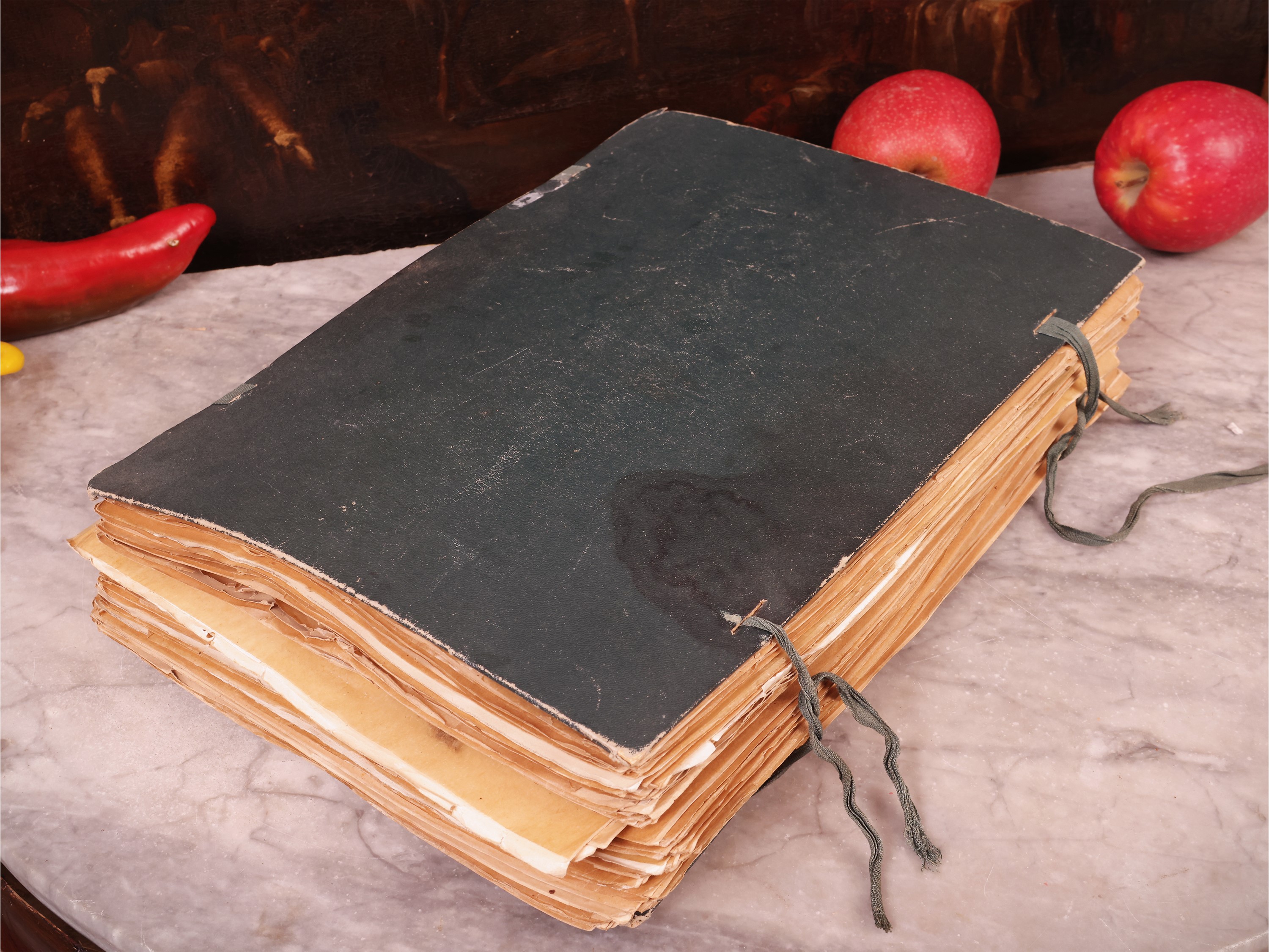 Antico erbario, raccolta di exsiccata in 85 fascicoli, fine del XIX secolo - inizio del XX secolo