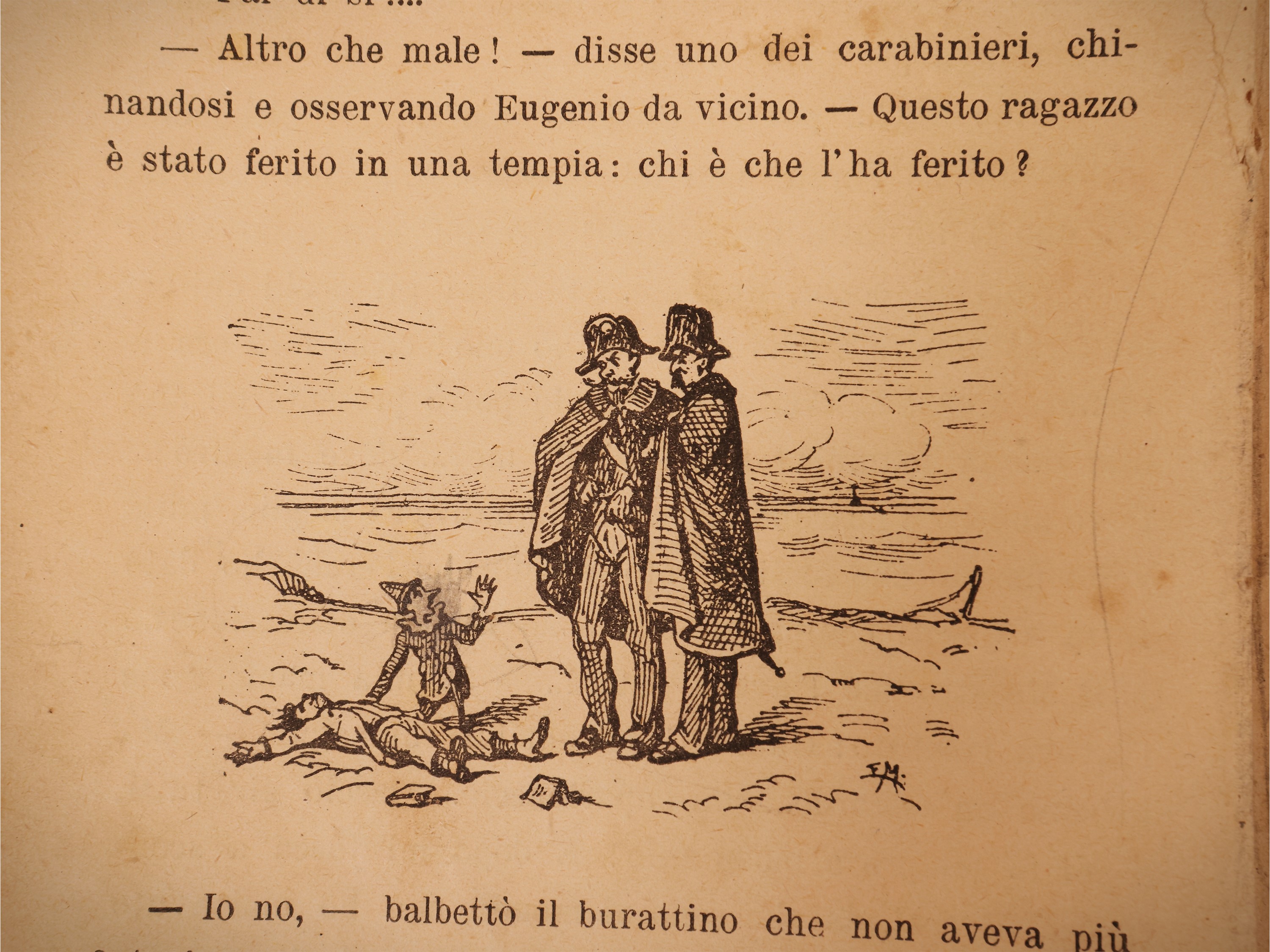 Le Avventure di Pinocchio. Storia di un Burattino. Illustrata da E. Mazzanti