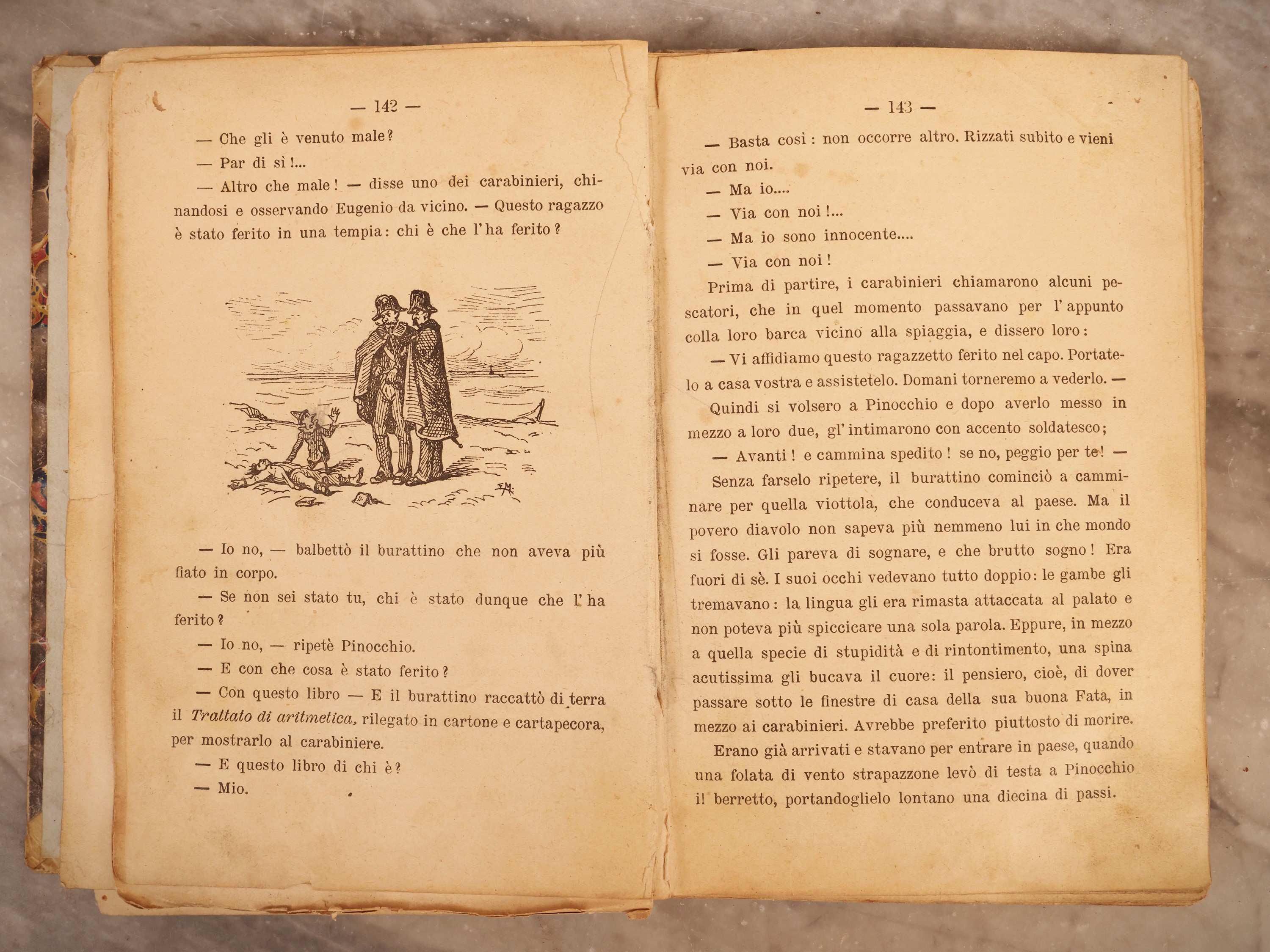 Le Avventure di Pinocchio. Storia di un Burattino. Illustrata da E. Mazzanti