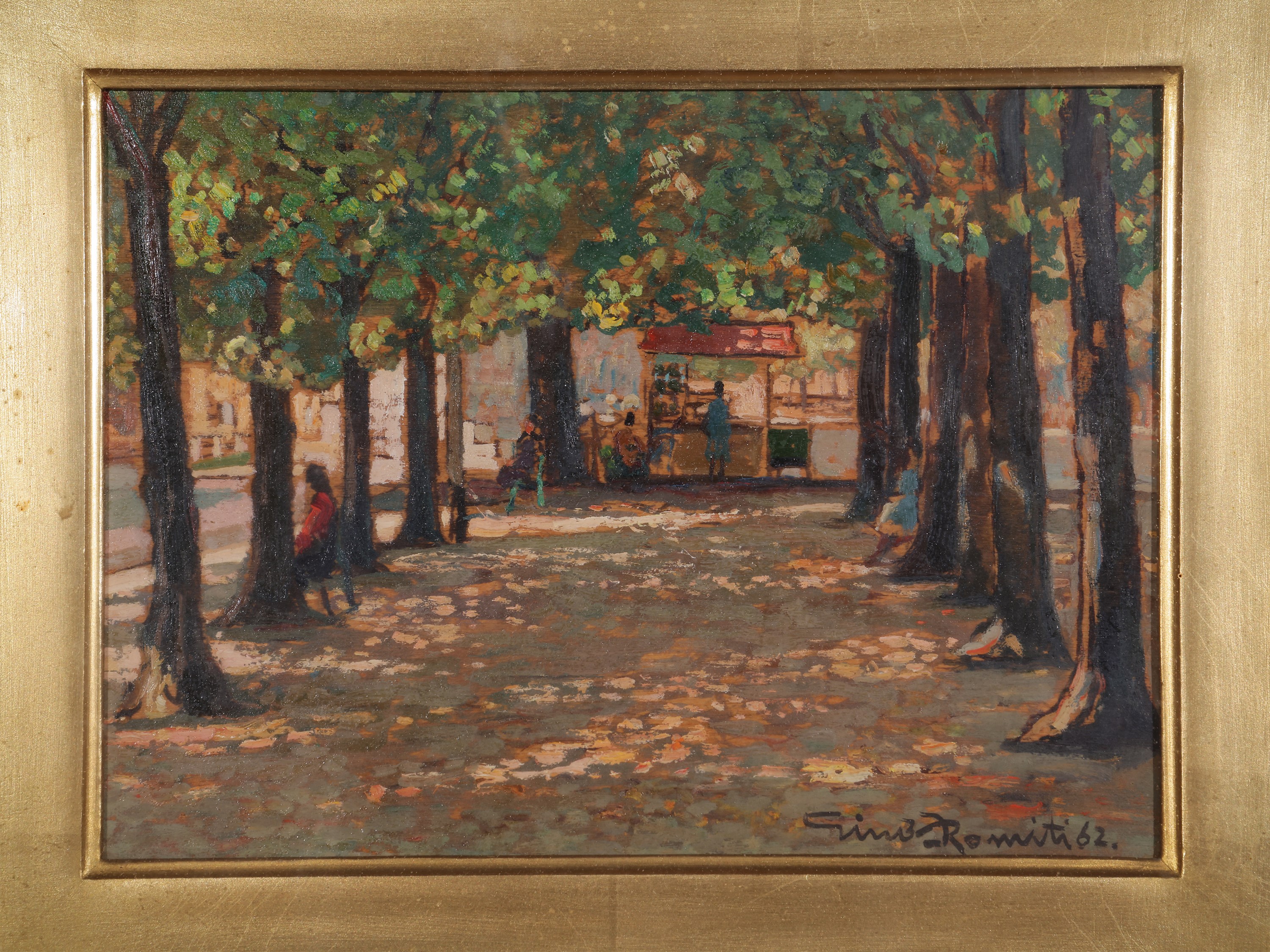 Scorcio di parco 1962