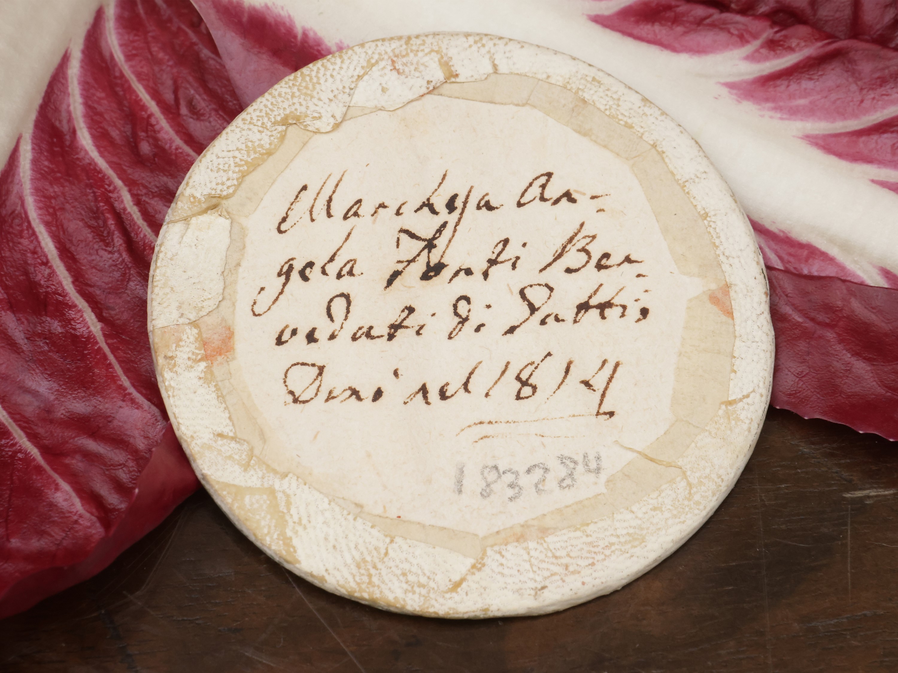 Ritratto di fanciulla intenta alla scrittura con gioielli in corallo