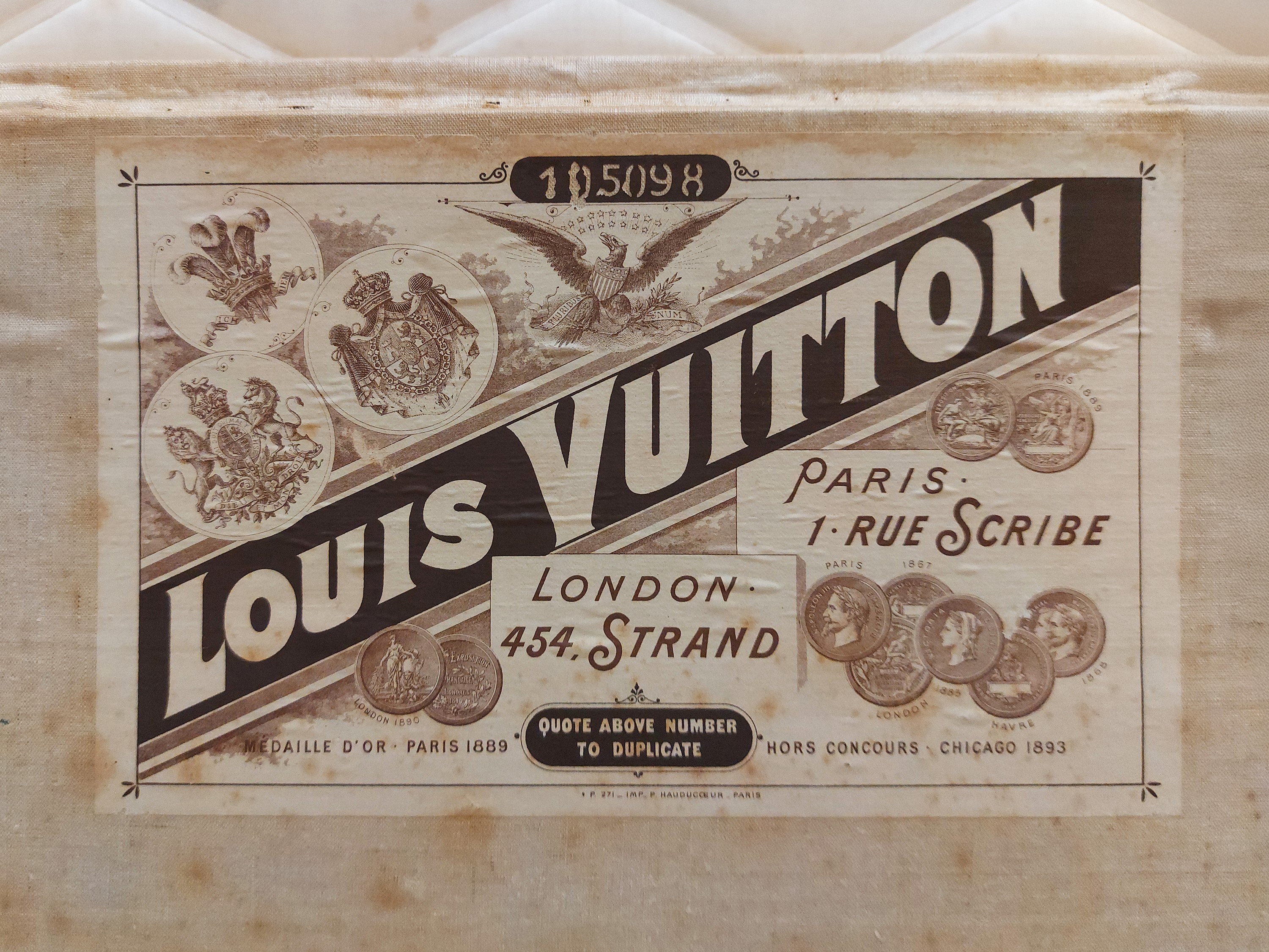 Louis Vuitton - Grande baule damier