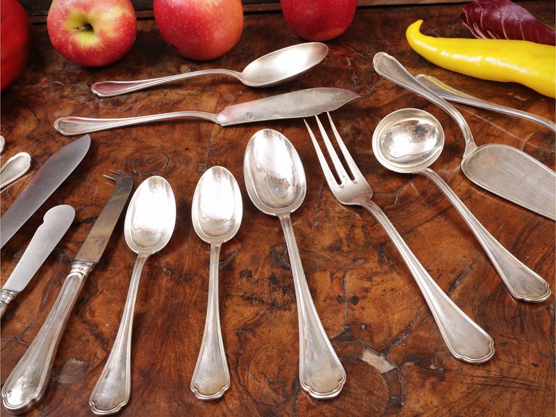 Servizio di posate in argento