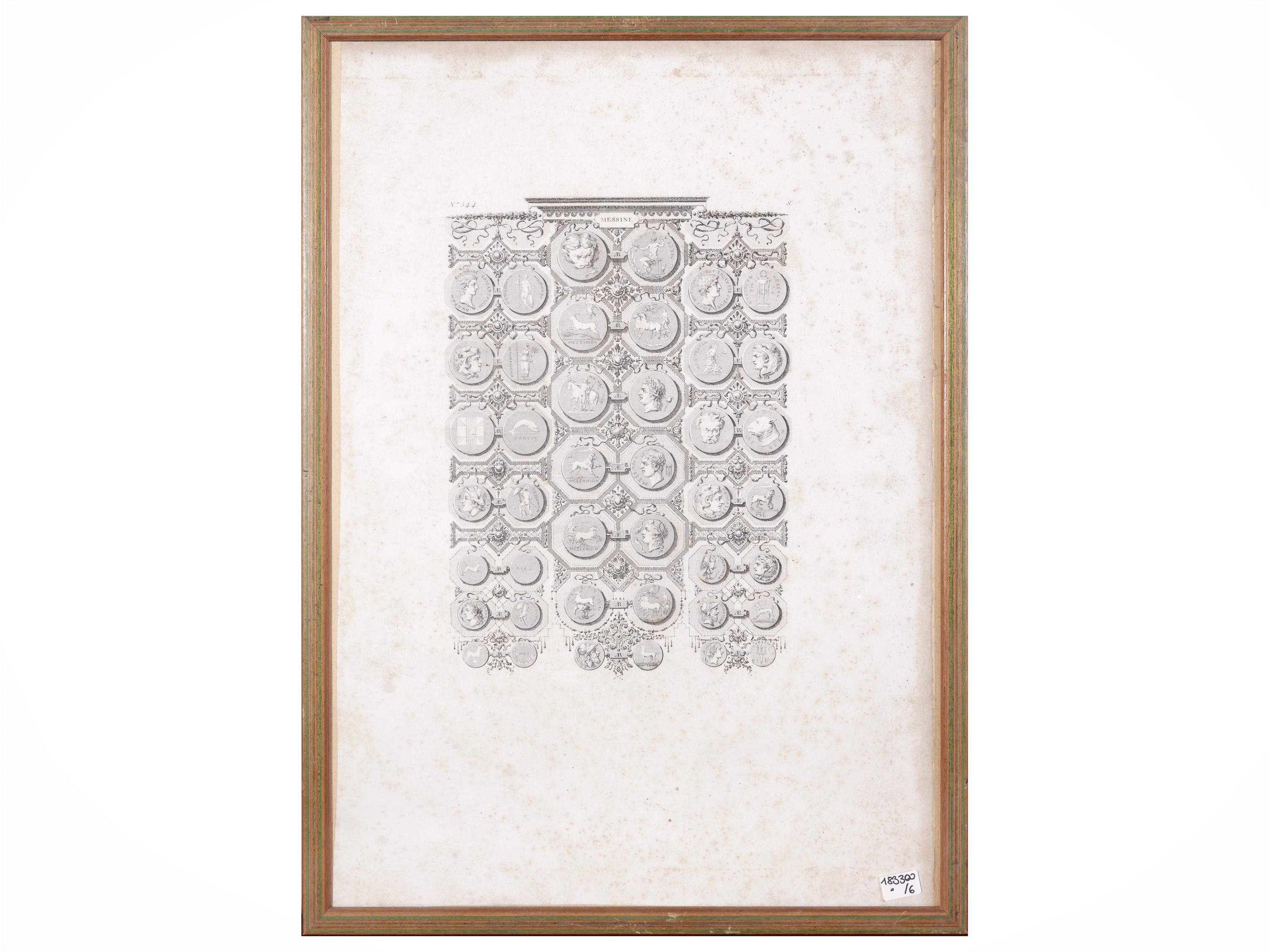 Lotto di grafica, quattro incisioni e due disegni a matita, XIX/XX secolo