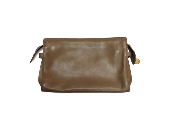 Gucci - Pochette in pelle beige