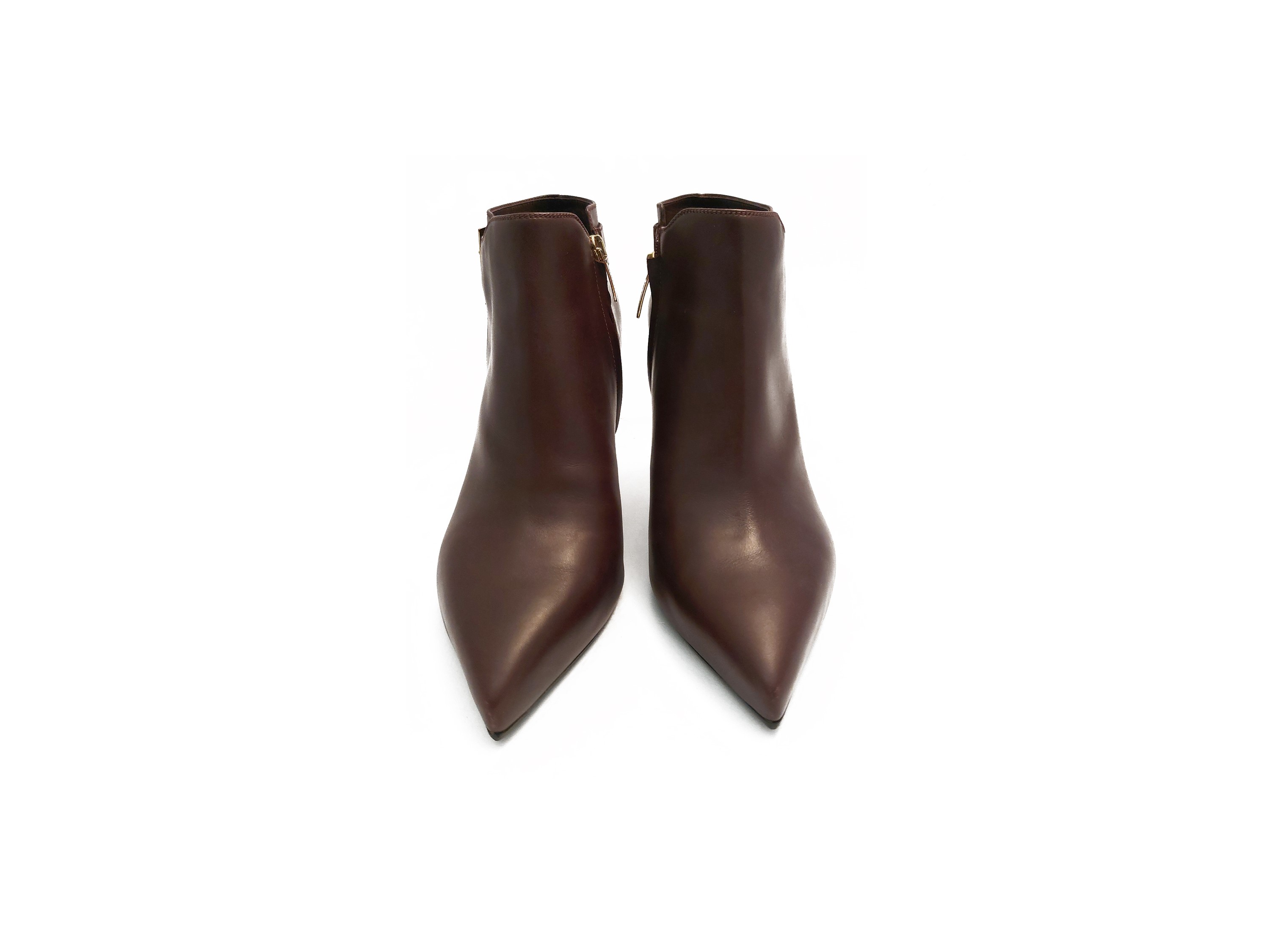 Sergio Rossi - Stivaletto in Pelle Bordeaux
