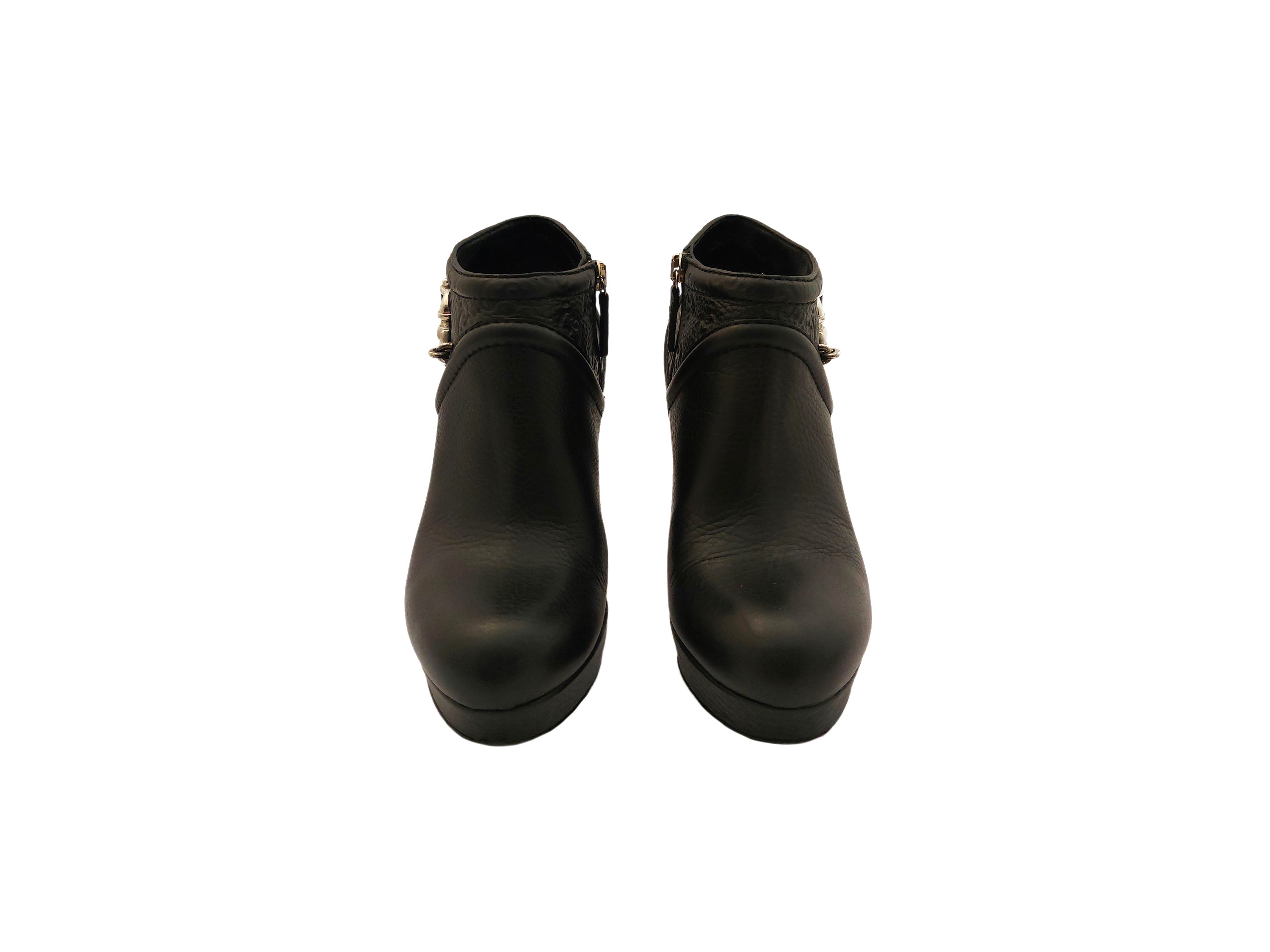 Gucci - Stivaletti in Pelle Nera