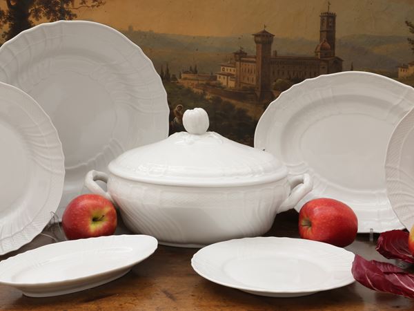 Porcelain dinner service, Vecchia Ginori, Richard Ginori