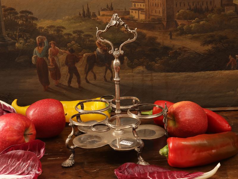 Cruet in argento, Samuel Wood