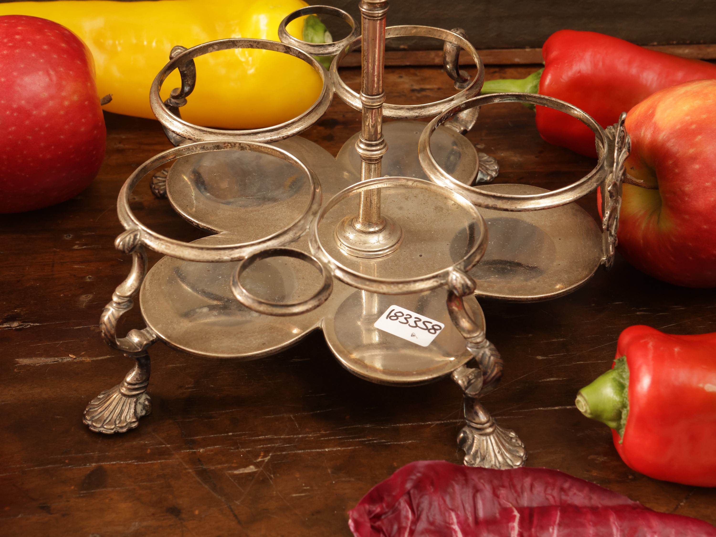 Cruet in argento, Samuel Wood