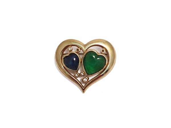 Spilla a cuore