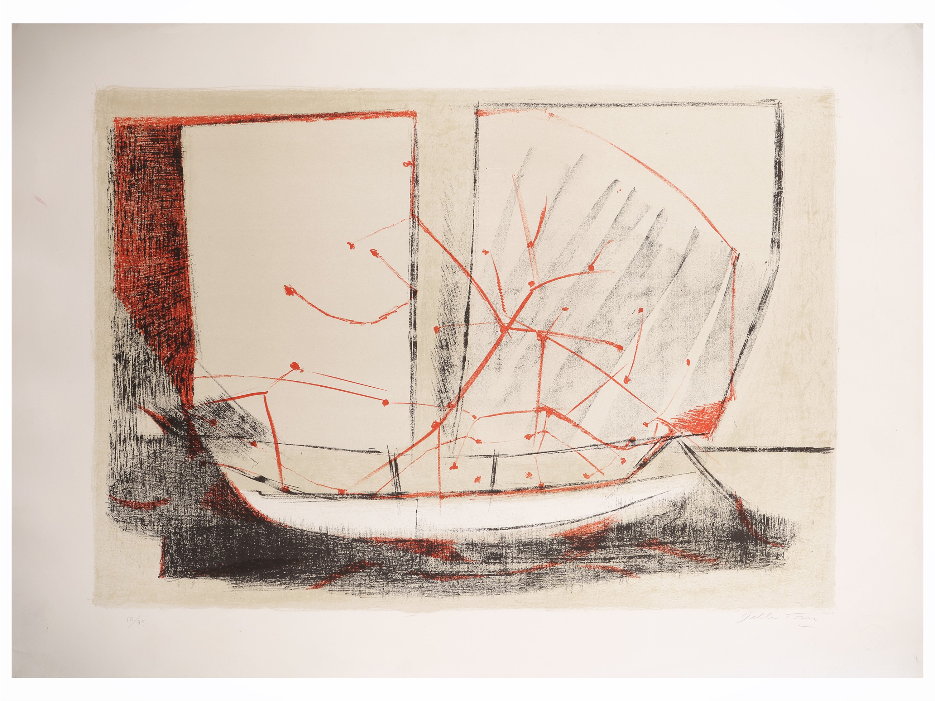 Enrico Della Torre, Litografia; Maurizio Nannucci, Serigrafia; Swietlan Kraczyna, Incisione - Lot...