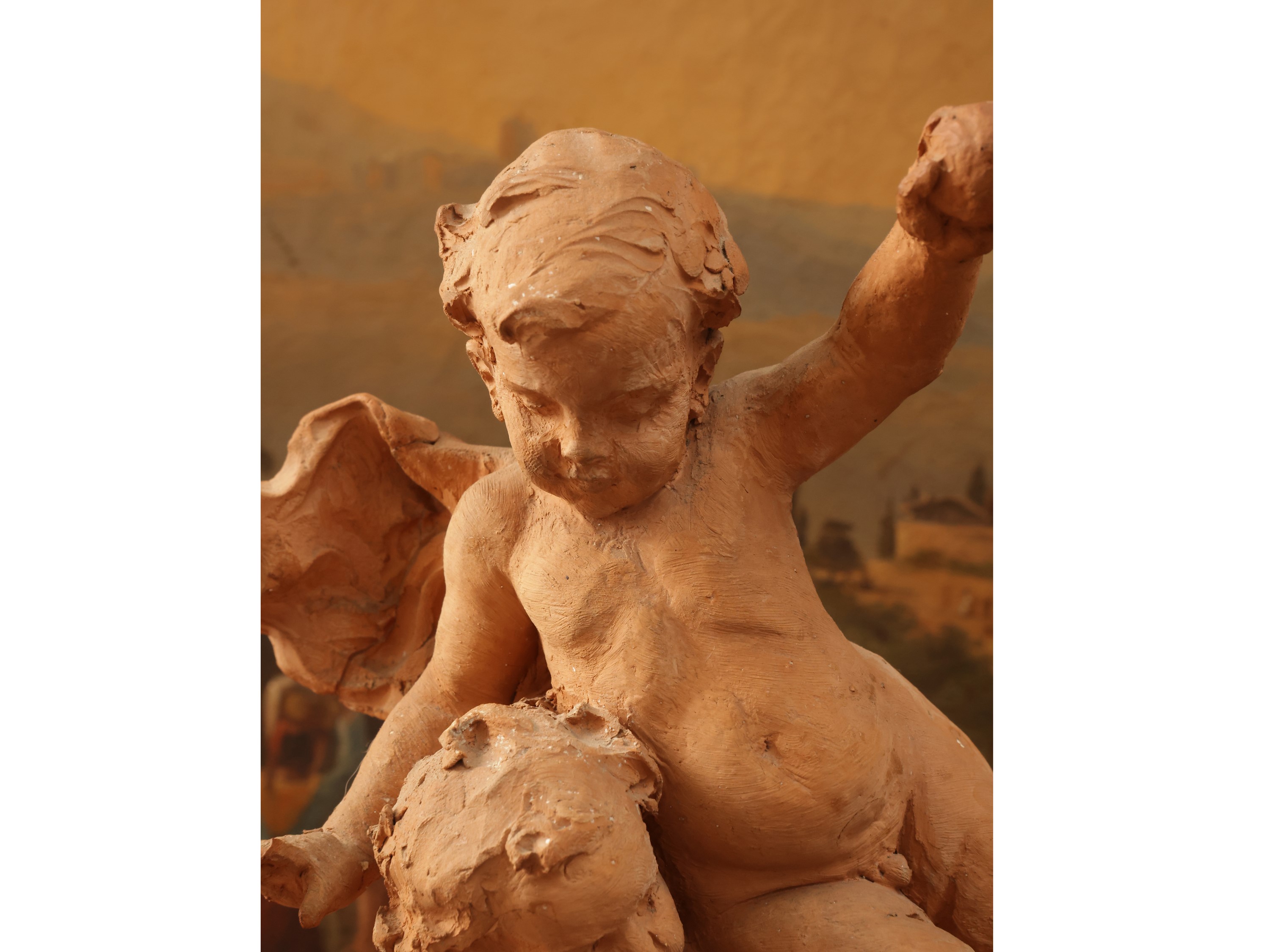 Due putti che giocano