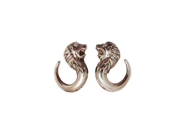 Orecchini animalier in argento