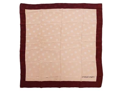 Ungaro, Foulard in seta rosa
