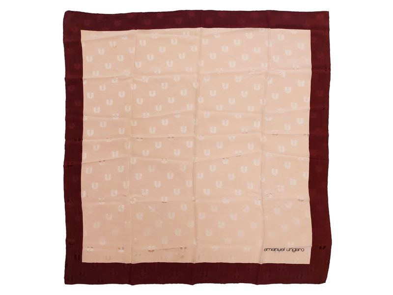 Ungaro, Foulard in seta rosa