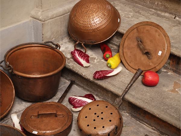 Copper kitchen accessories