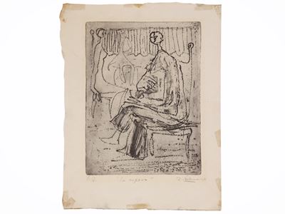 Lotto di grafica, incisioni e litografie, XIX/XX secolo