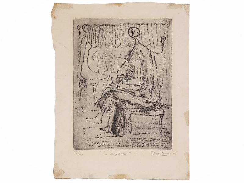 Lotto di grafica, incisioni e litografie, XIX/XX secolo