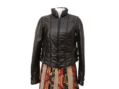 Gucci - Bomber in Pelle Nera Imbottito By Tom Ford
