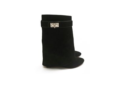 Givenchy - Stivaletti Shark in Suede Nero