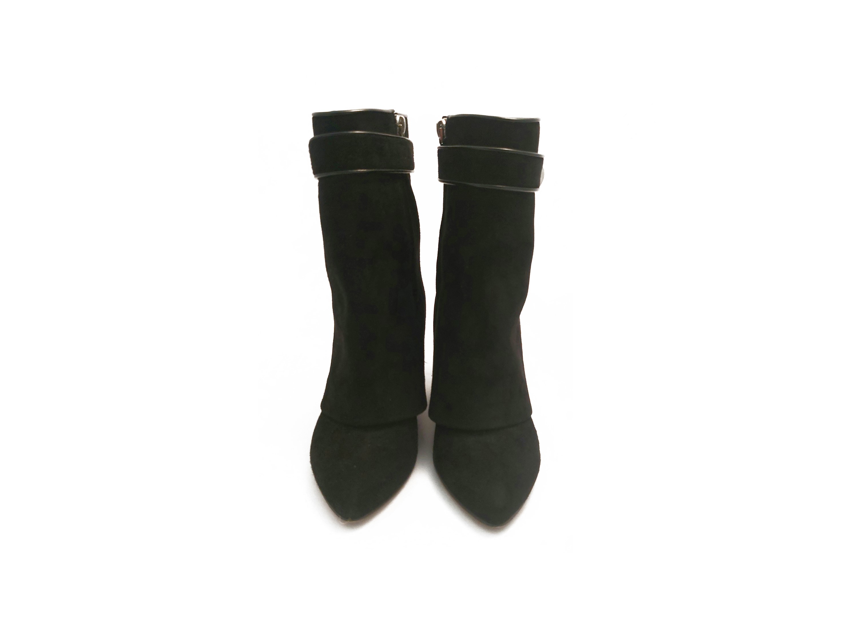 Givenchy - Stivaletti Shark in Suede Nero