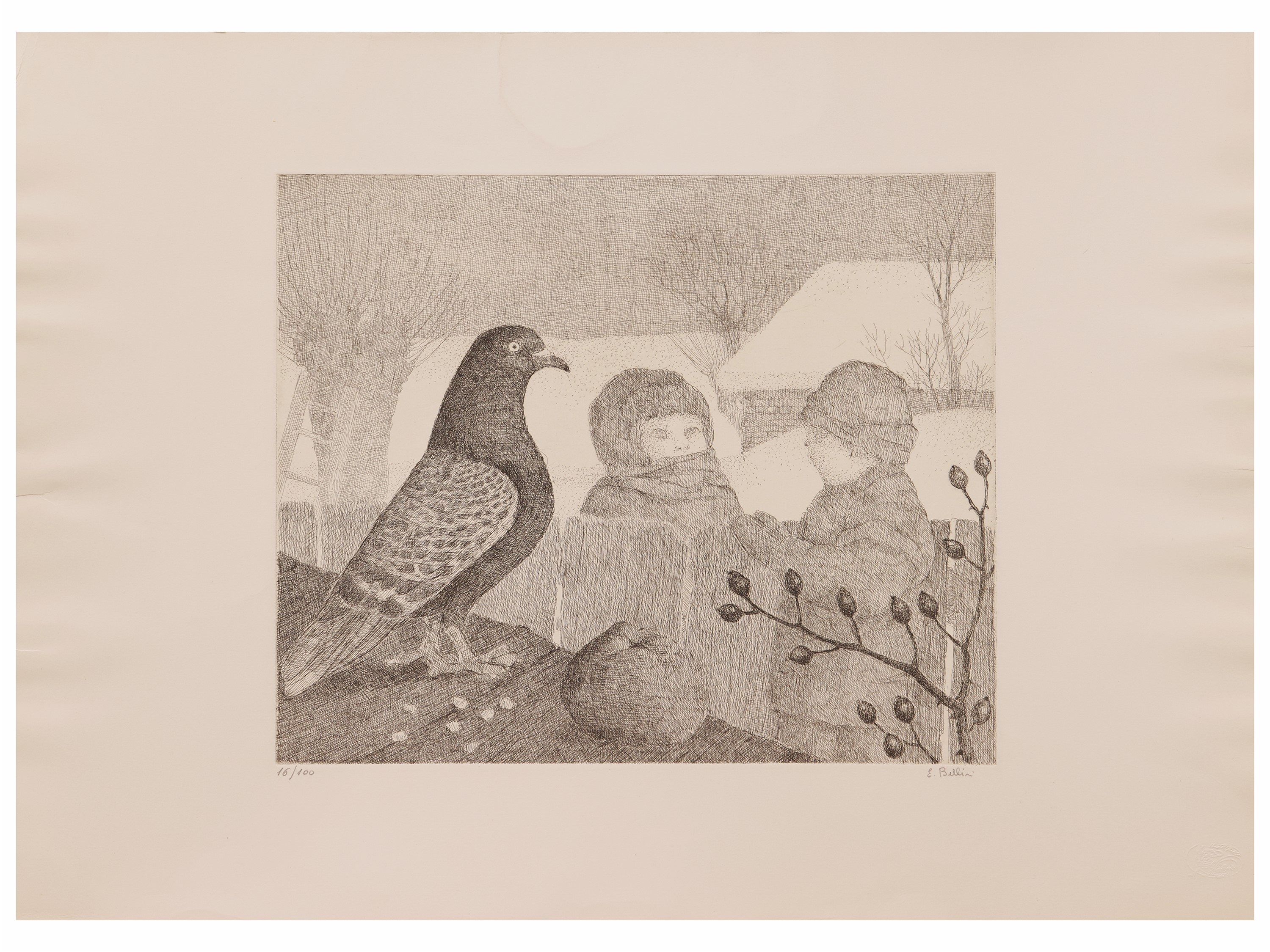 Lotto di grafica: Paolo Artini, Enzo Bellini, Arturo Checchi e Daniele Fissore