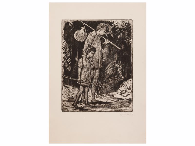 Contadina - Due viandanti