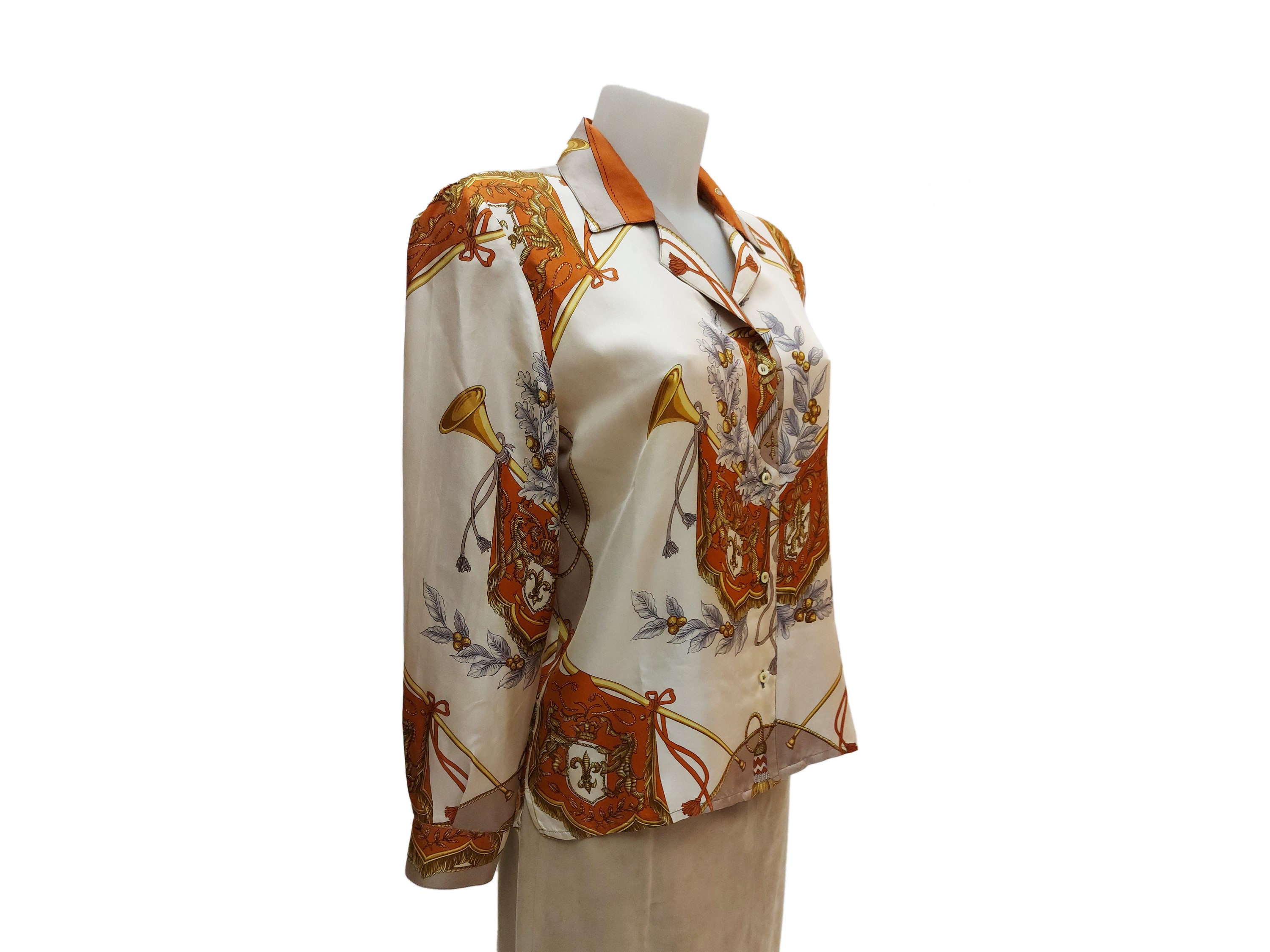 Camicia in seta fantasia, Daniel La Foret